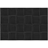A20F-24PCS Sound Absorber Acoustic Foam Sound Insulation Wall Sound Insulation For Podcasts Reduce Noise (30 X 30 X 2.5 Cm)