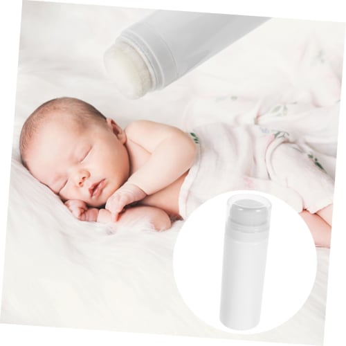 Vaguelly Powder Puff Box, Toddler Powder Storage Bottle, Talcum Powder Puff, Body Powder Holder, Travel Compact Design, Loose Powder Container, Colors