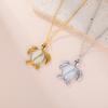 Cazador Animal Turtle Pendant Necklaces for Women Stainless Steel Jewelry Necklace 2026 Trend Birthday Gift Wholesale New