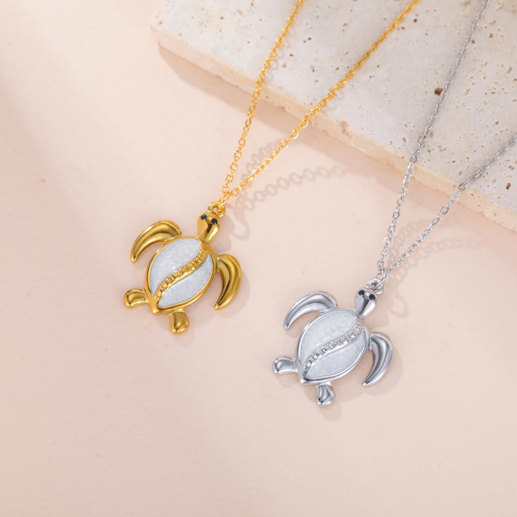 Cazador Animal Turtle Pendant Necklaces for Women Stainless Steel Jewelry Necklace 2026 Trend Birthday Gift Wholesale New