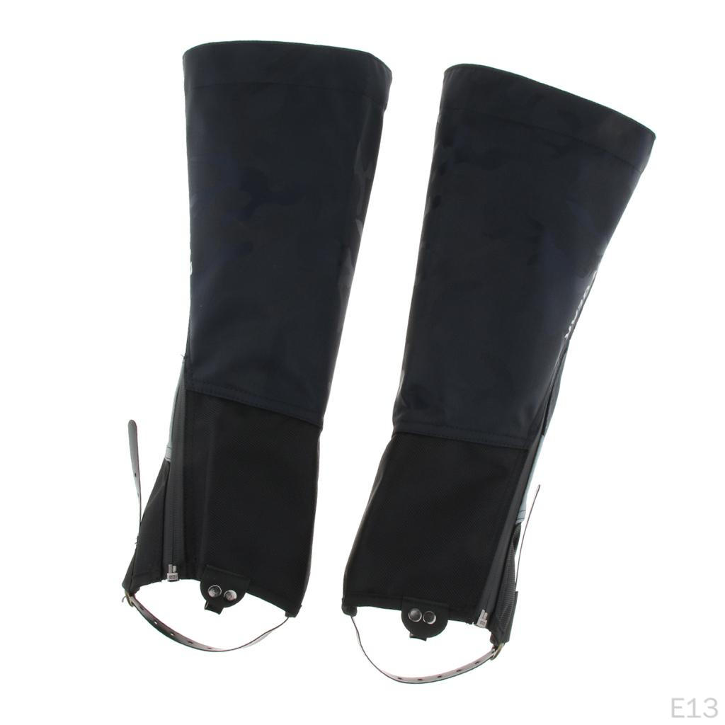 1 Pair Waterproof Walking Boots Shoes Cover Camping Hiking Leggings