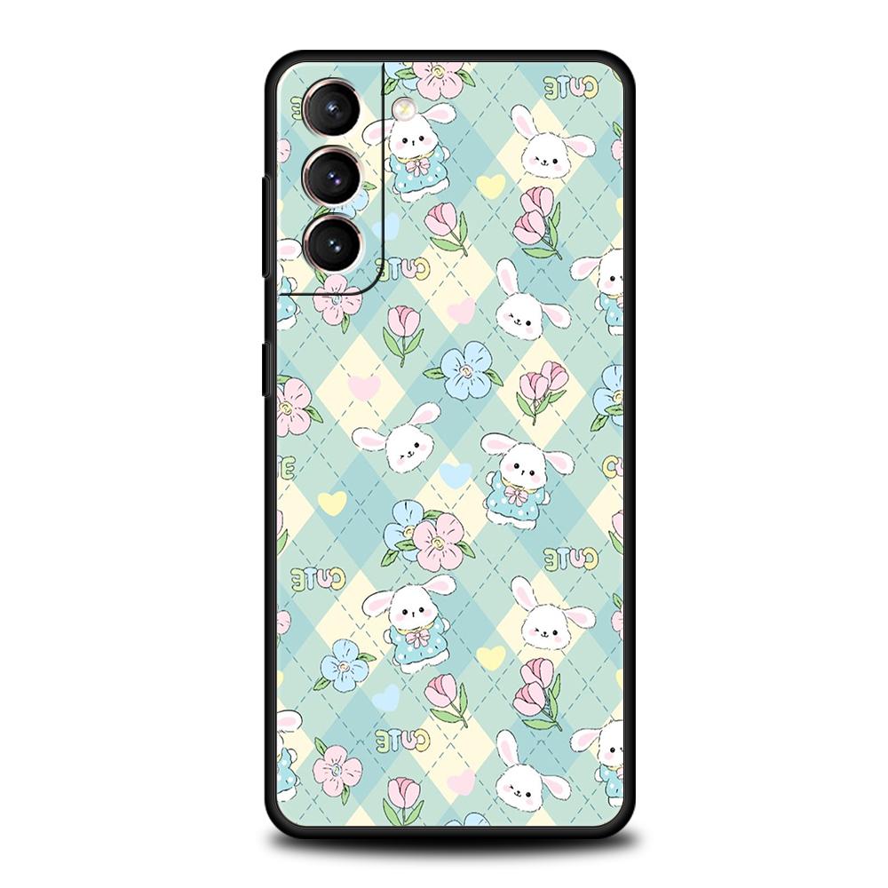 Phone Case for Samsung Galaxy S25 Edge S24 S23 S22 S20 S21 FE Ultra S10 S10E Plus 5G Soft TPU Creative Adorable Cartoon Pattern