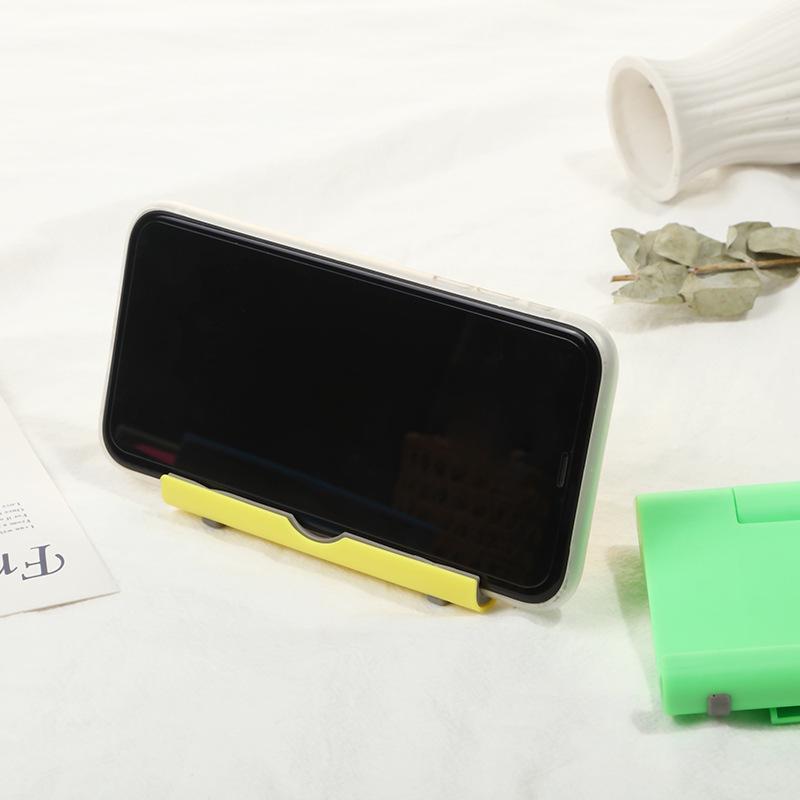 Soporte para teléfono de escritorio plegable y ajustable en múltiples ángulos