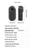 Portable Cross-Border Chest and Neck Action Camera for Vlogging, Student, and Pet Recording