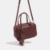 Women's Korean Version of Autumn and Winter New Large Capacity Boston Bag Commuter Handbag Shoulder Bag