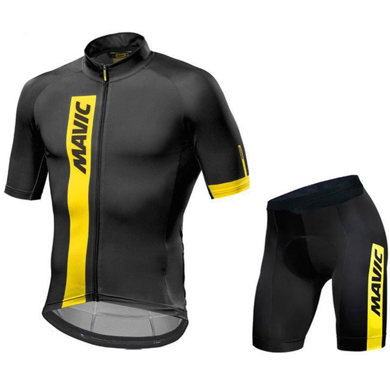 Mavic Professional Team Riding Suit Short-sleeved Strap Set Mountain Bike Shirt Tour De