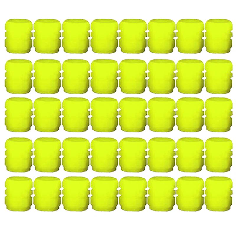 20Pcs Colorful Mini Luminous Car Tire Valve Caps Glowing Valve Cover Car Tire Wheel Hub Styling Decoration Auto Tyre Accessories