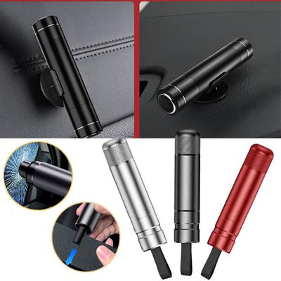 2 In1 Car Safety Hammer Window Breaker Seat Belt Cutter Window Glass Tool Escape Emergency Hammer Life-saving Rescue Accessoyies
