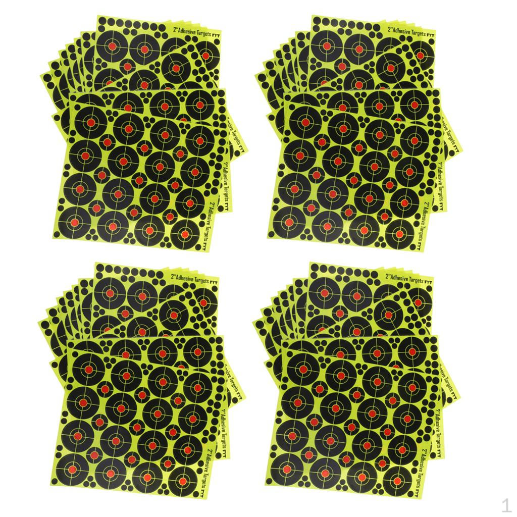 

4x 160 шт. Реактивные брызги Диа. Бумажная мишень 5 см