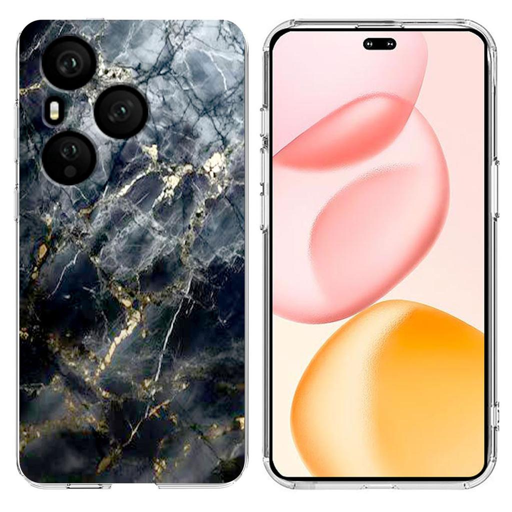 For Honor 400 Pro 5G (Global) Case Marble Pattern Printing Soft TPU Phone Cover