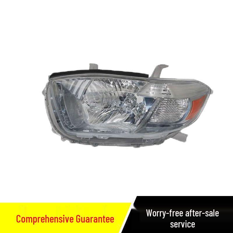 Highlander 09-14 Headlight Cover Half Assembly for Front Lighting Lamp Aftermarket