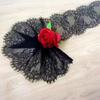 3Meters Length Mesh Lace Trims 15cm Width Lace Sewing Trims Eyelash Lace Trims  Garment Making