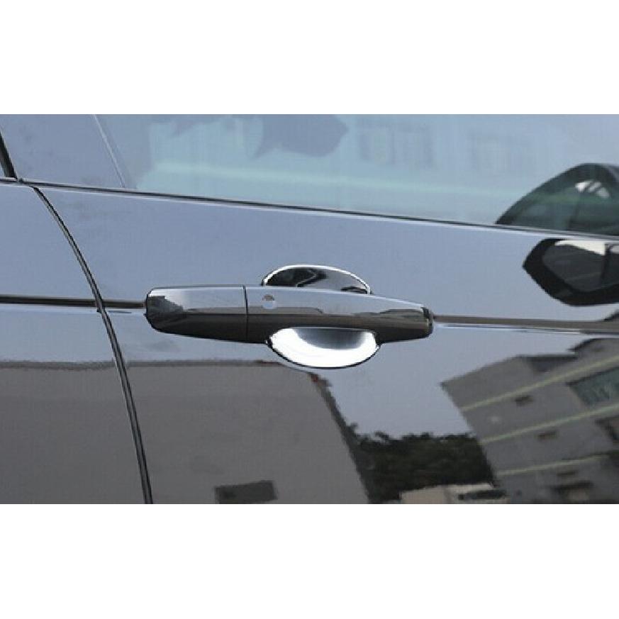For Land Rover Discovery 5 2017-2020 Chrome Outside Door Bowl Cup Cover Trim 4pc