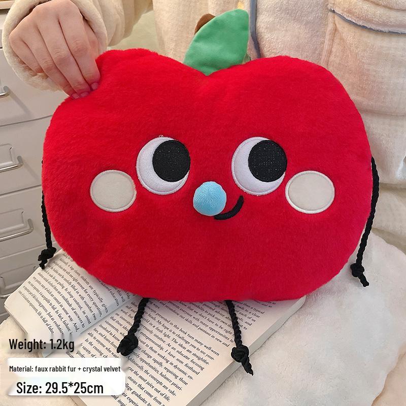 Bolsa de Água Quente de Pelúcia Fofa à Prova de Explosão para Meninas - Aquecedor de Mãos e Conforto Abdominal