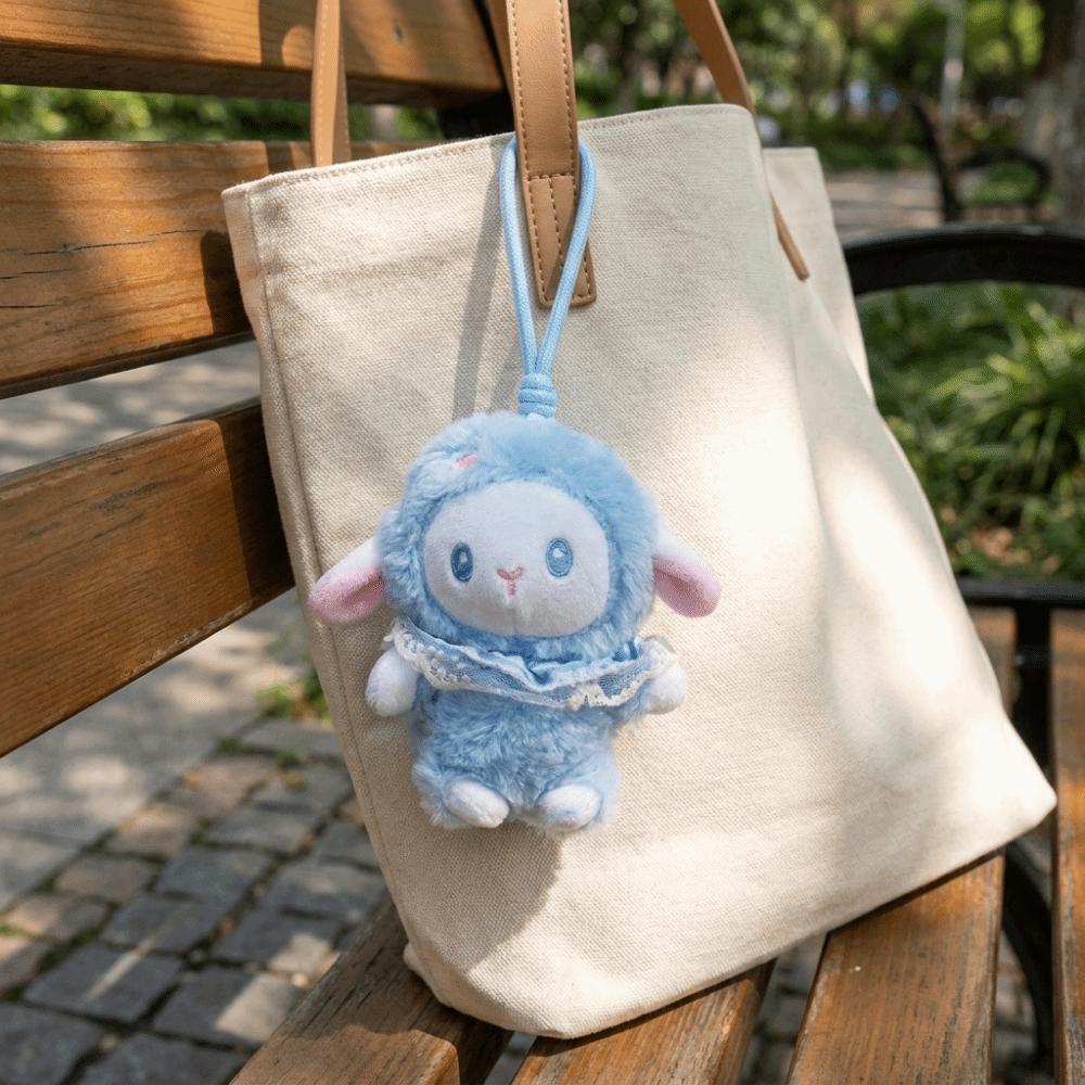 Cute Sheep Plush Keychain Soft Sheep Pendant Bag Accessories Kids Gifts