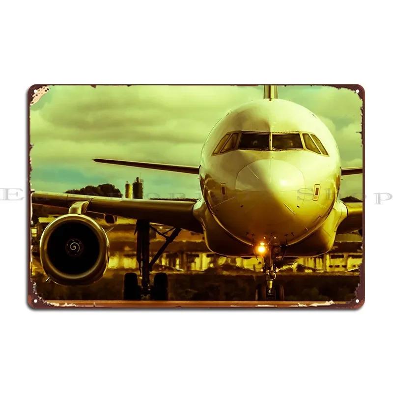 Airbus A Latam Metal Sign Custom Wall Cave Garage Plaques Cinema Rusty Tin Sign Poster 20x30cm(7.8x11.8inch)