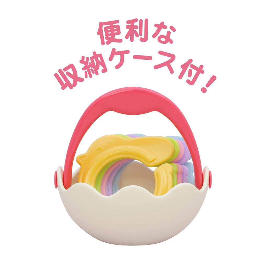 Toy Royal Soft Educational Chick Rings (WashableEducational) Clean, Durable, Silent (Easy To GripSoft) Baby