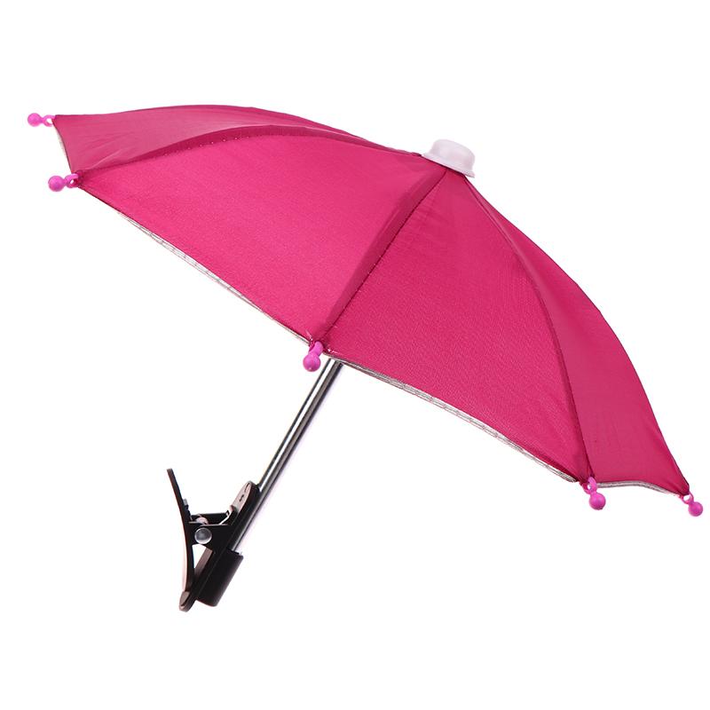 

Держатель для мобильного телефона для мотоцикла, зонтик от солнца, водонепроницаемый, маленький шлем, солнцезащитный, кронштейн-подставка для телефона, защита телефона от дождя розы красного