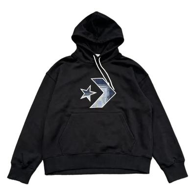 Sweatshirts Men's Black Hooded Moderate 10025827-A03