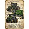 Retro Metal Tin Sign Art, Vintage Wall Decor for Living Room Garage 20x30cm