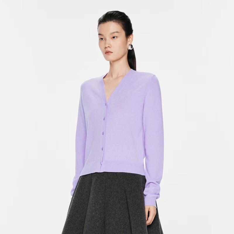 JNBY Women's Slim Fit V-Neck Cashmere Knit Sweater