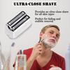 FXFS2 Replacemnet Foil and Cutter Compatible with Bab-yli-ss PRO Barbe-rology Double Foil Shaver, Shaver Head for Bab-yli-sspro Replacement Blade