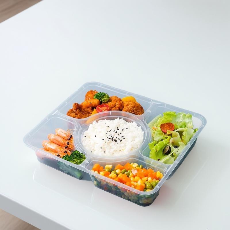 Xinyunfa 5-Compartment Disposable Food Container
