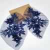 Luxury 3D Flower Patch Flower Embroidery Flower Embroidered Patches  Bridal Gown Decor