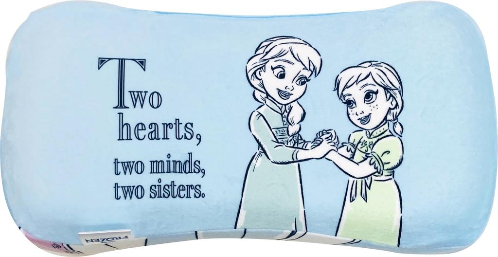 MORIPiLO Morishita Memory Foam Pillow Disney Frozen 15x31cm Waist Rest Back Support Stuffed Toy Cushion Disney Princess Character Goods Blue 4621335