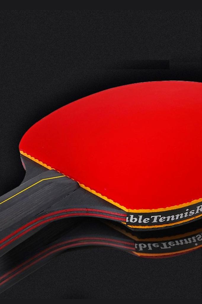 Table Tennis Racket Set Short with Storage and Lightweight Wooden Ping Pong Bag (2 Rackets) Bag, Balls, [Used]