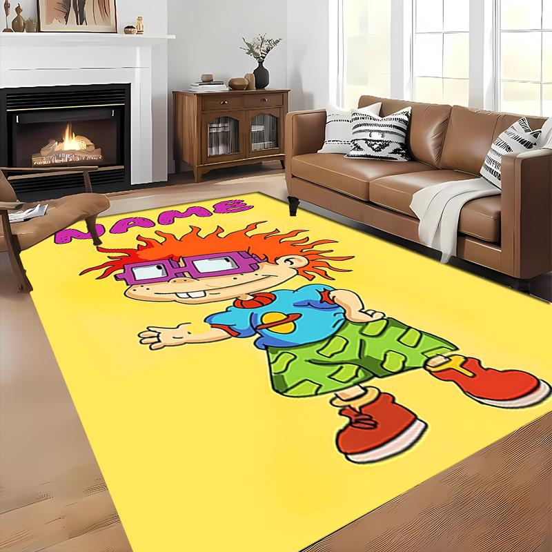 Custom personalization Rugrats Area Rug - Perfect For Kitchen, Bathroom,Laundry Room Decor Large Size Available,Gift All Seasons