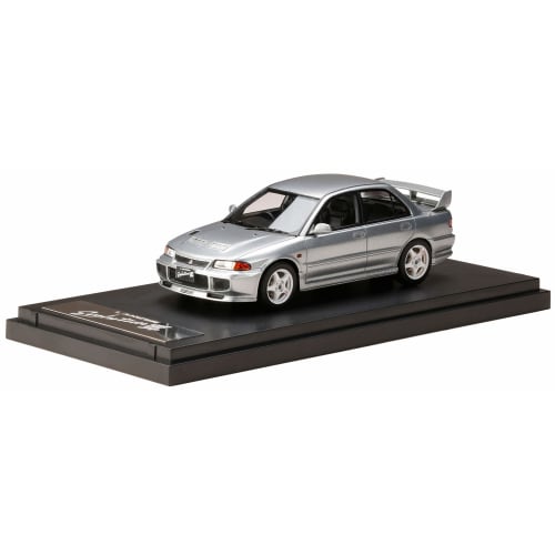 Hobby Japan MARK43 1/43 Mitsubishi Lancer GSR Evolution III (CE9A) Queen's Silver Finished Model PM43127S
