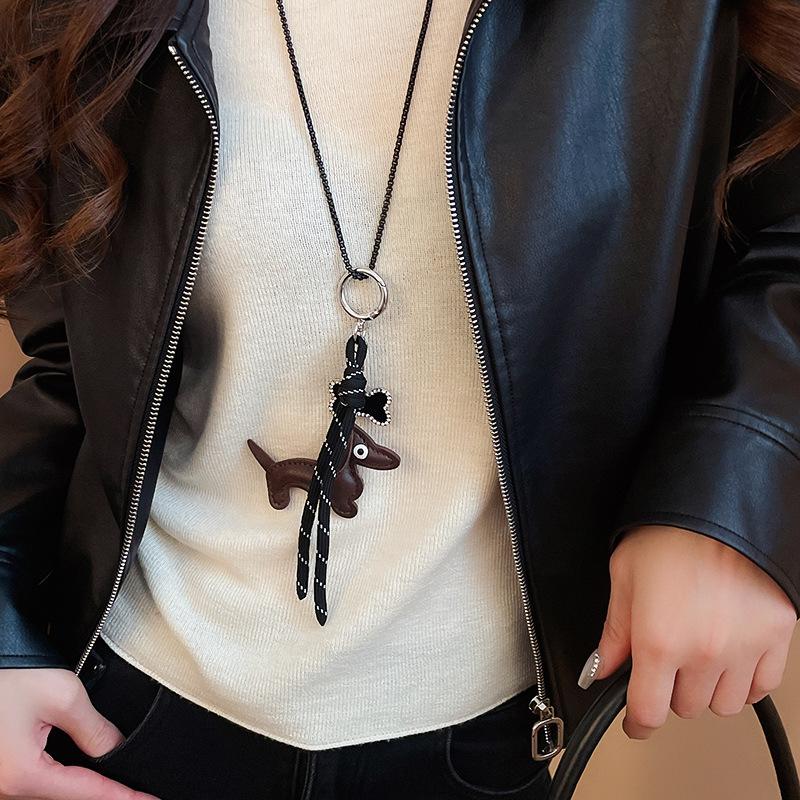 Empress Dowager Love Saturn Item Sweater Chain Niche Versatile Premium Jewelry