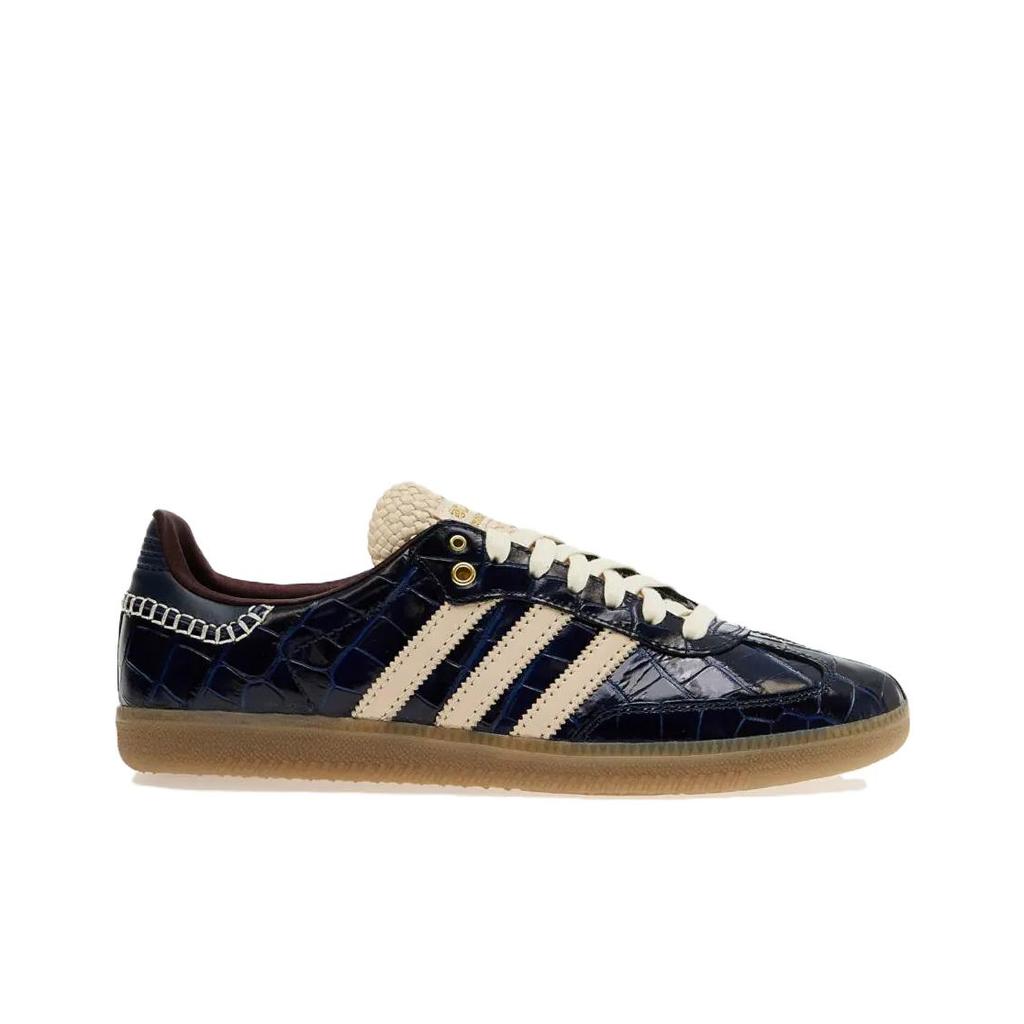 Wales Bonner X Adidas Samba OG Croc - Collegiate Navy Unisex Sneakers Blue Wonder-White Night-Red JH9825
