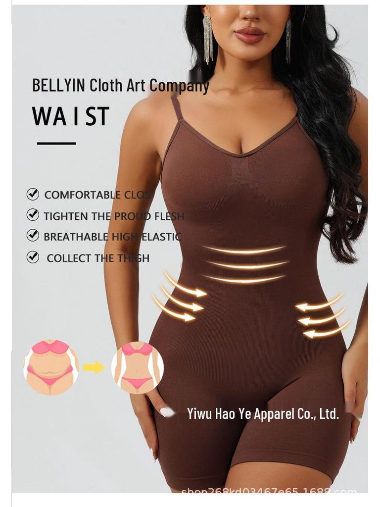 Strapless Women's Shapewear Bodysuit - One-Piece Body Shaper