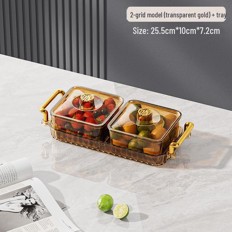 Nordic Light Luxury Fruit & Snack Platter for Living Room