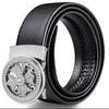 Elegant High-End Automatic Buckle Leather Belt – Versatile European & American Style for Men