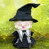 niannyyhouse Cotton Doll Clothes - 15cm Doll Clothes - Hat + Collar + Dress - 3-Piece Set - Doll Baby Clothes - Black Magic - Dress Up - For Stuffed