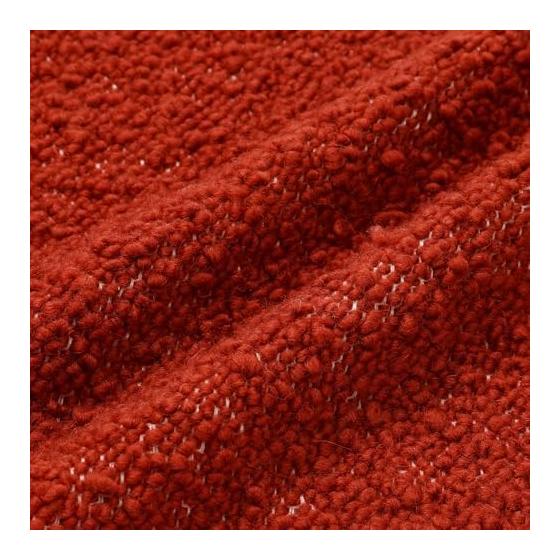 Francfranc Loose Square Cushion Cover 45cm x 45cm Red (054) Square Pattern Interior Makeover Simple
