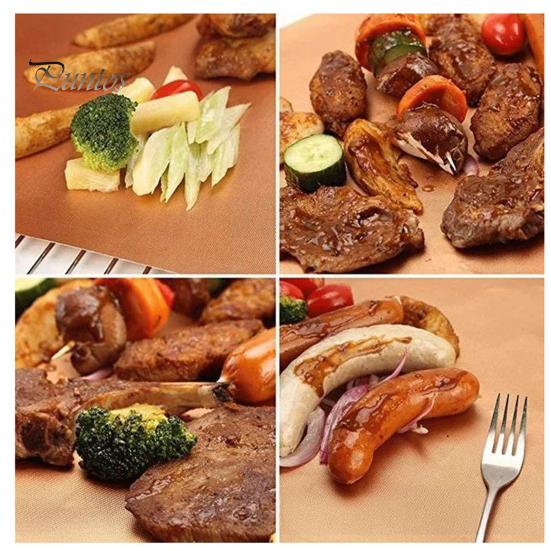 Tapis de protection pour four, grille inférieure, résistant à la chaleur, réutilisable, grand tapis de cuisson antiadhésif, protection pour cuisinière à gaz