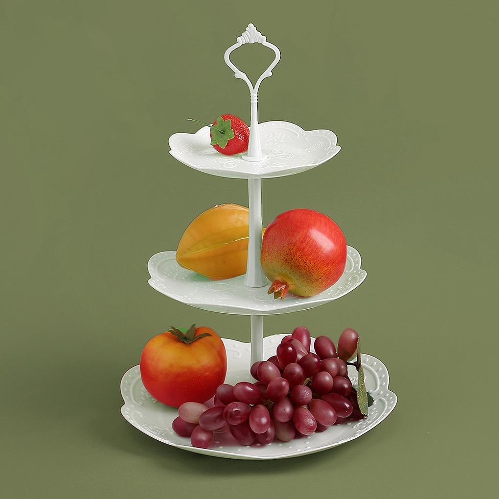 3-stufige Dessertplatte Anrichteplatte Kebab Dose
