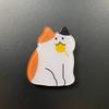 5pcs Cute Cat Refrigerator Magnets Cartoon Fridge Blackboard Whiteboard Photo Message Magnets Decorative