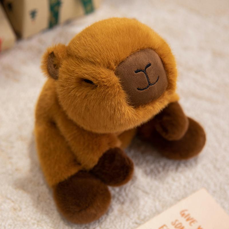 35CM Lovely Soft Animal Doll Cute Sloth Koala Raccoon Panda Capybara Horse Plush Toy Kawaii Birthday Gift