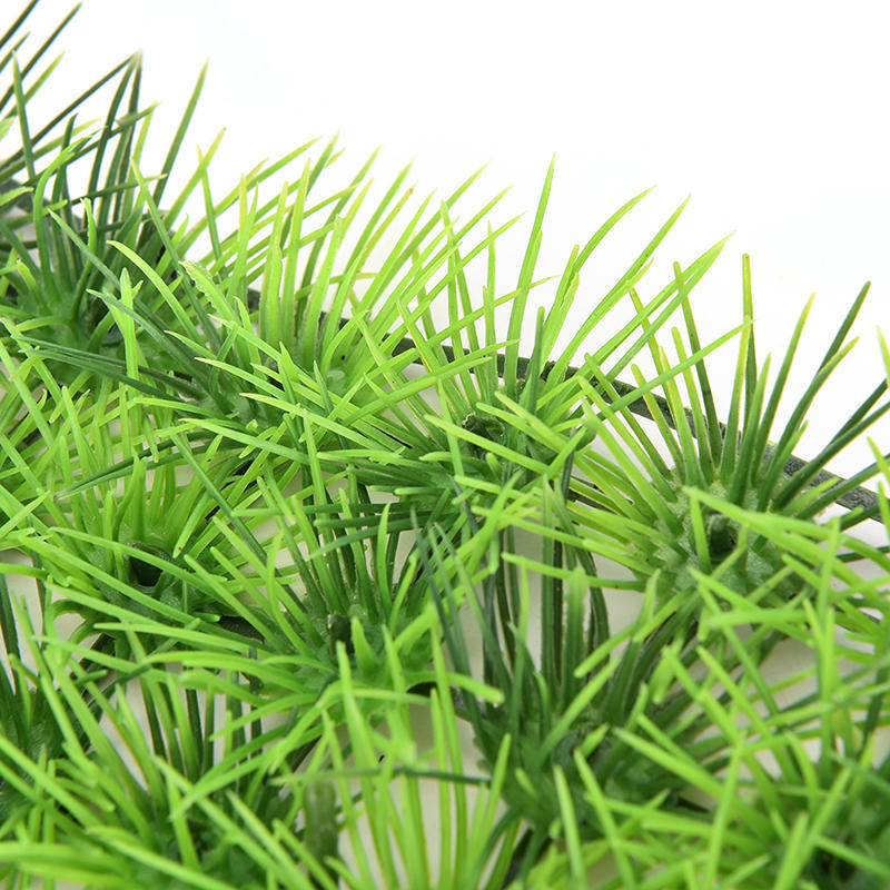 Artificial Water Aquatic Green Grass Plant Lawn Aquarium Fish Tank Landscape