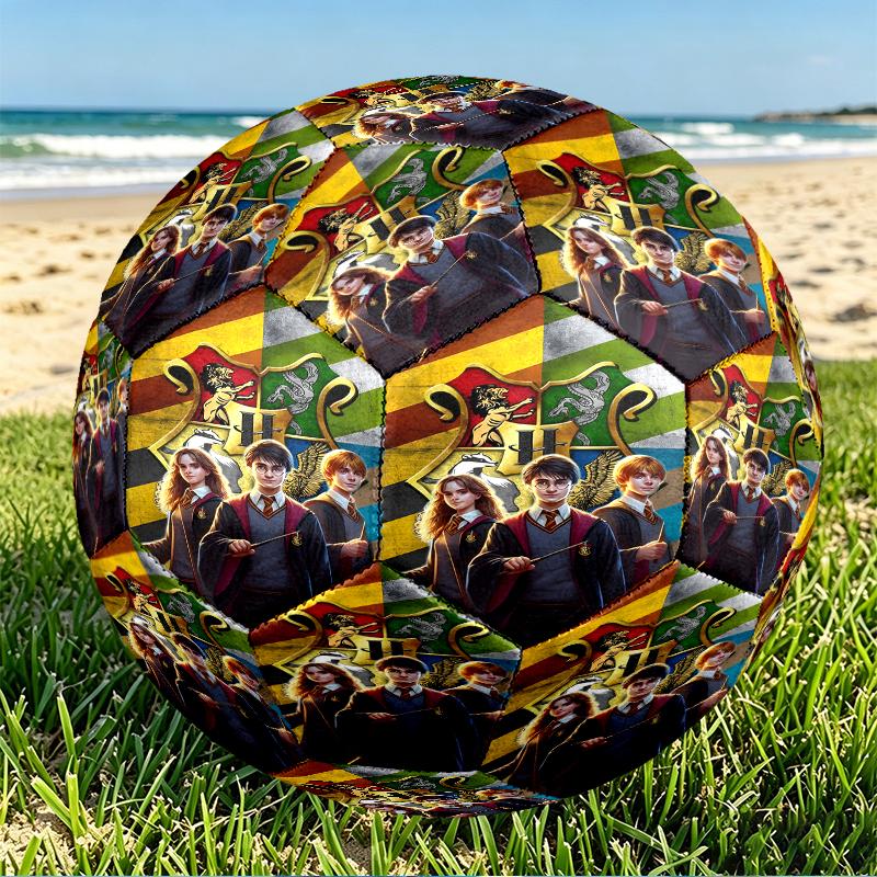 Fantasy film Print Size 5 Soccer Ball, PU Wear Resistant Football for Match Training and Daily Practice, Birthday Gift for Soccer Fans