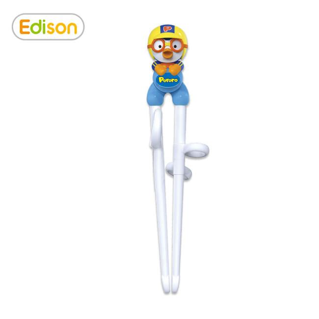 Edison Pororo Stage 1 Learning Chopsticks for Kids (Left Hand)