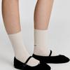 DEPOUND Cursive Logo Socks - Ivory