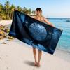 Large Beach TowelWednesday Addams Soft Absorbent Towel Beach Bath Home Use