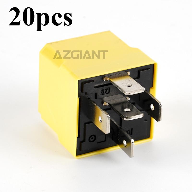 3PCS 4RD 007 794 12VDC Car relay for mercedes Benz original hella A/C Air conditioning fan Fuel pump relay