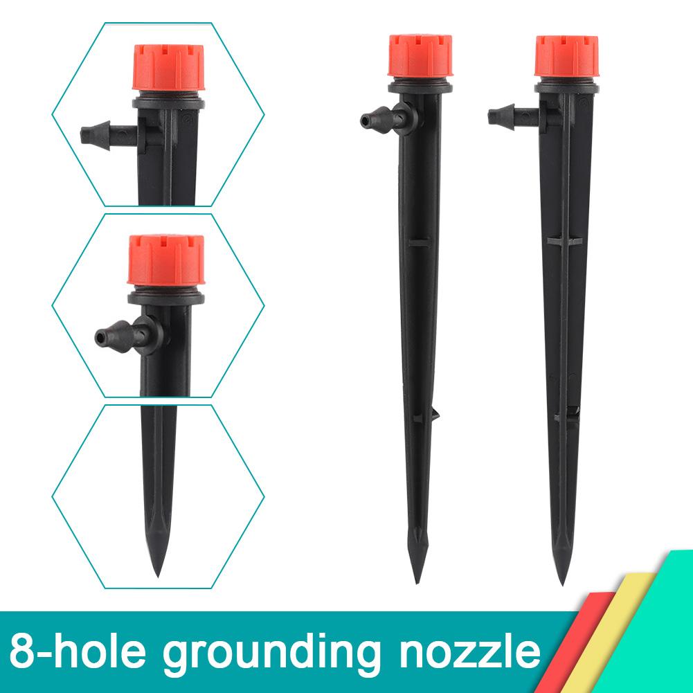 Drip Irrigation System, 20Pcs Plastic     Drip Irrigation Watering Tool Drip Irrigation Emitters with Sprinkler Drippers for Lawn and Ga